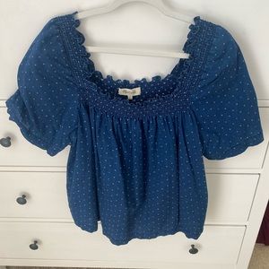 Madewell — Off the Shoulder Top